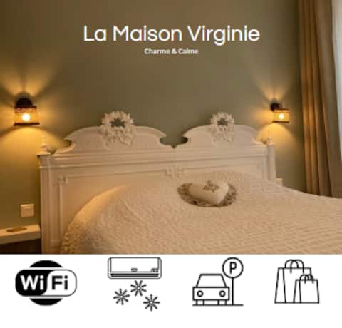 Charming-central-ground floor-free parking-courtyard