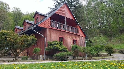 Stodola s koupacím sudem