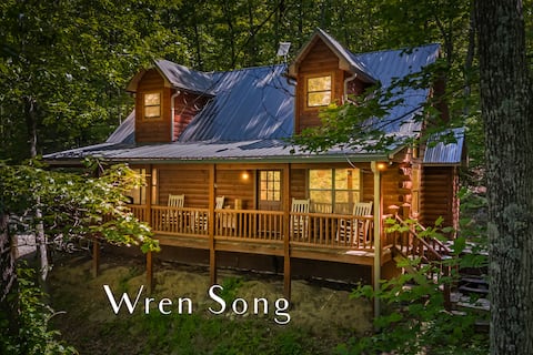 Top performing Airbnb: Family Cabin: King Beds, Hot Tub in Bryson City