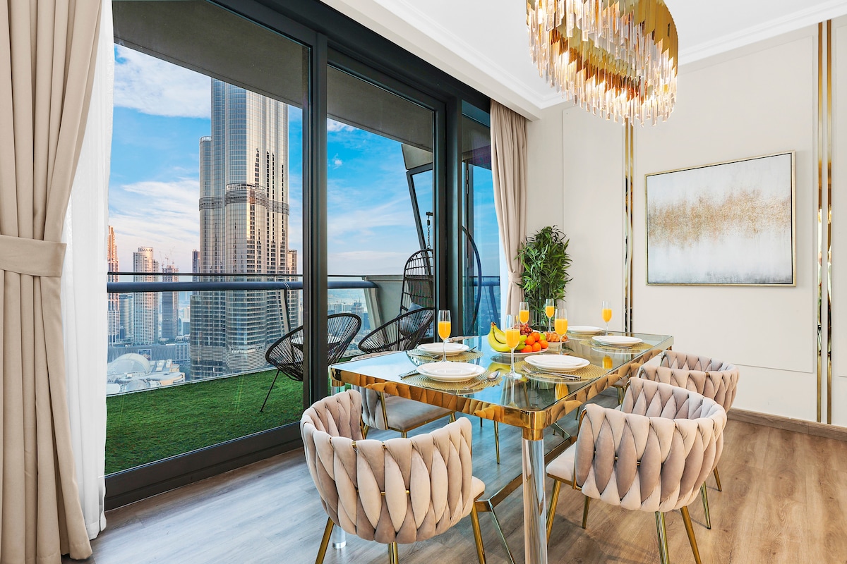 3 Bedroom Furnished Apartment with Fountain View | Burj Vista 2