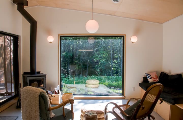 Chalet Scandinave, Spa, 4 Lits, 20 Min Tremblant - Saint-Donat