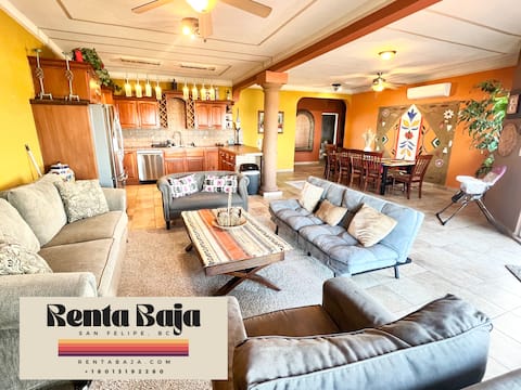 🏖1 Min Walk to Beach🏖 Spacious Luxury Family Villa
