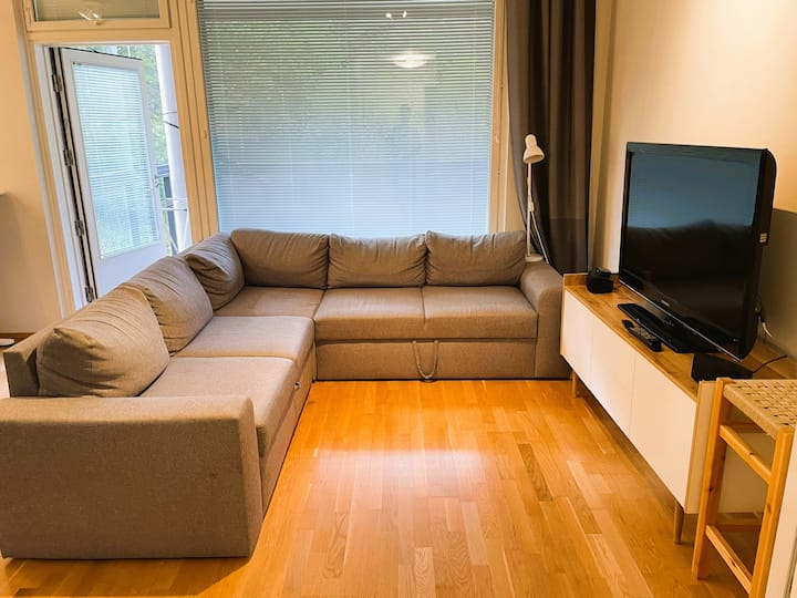 Spacious Sauna | Big Balcony | Two Beds+sofa - Turku