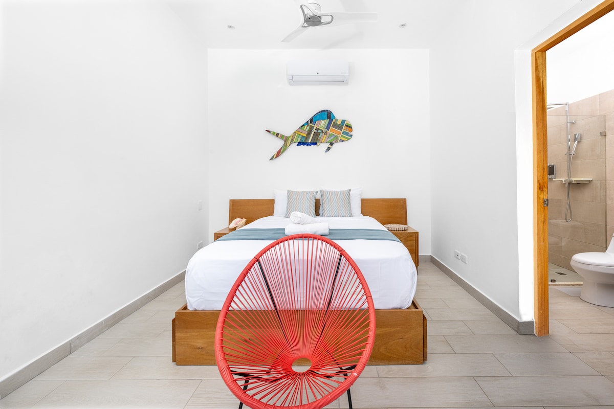 ห้องพักสะดวกสบายสำหรับ 2 คนพร้อมเตียงควีนไซส์