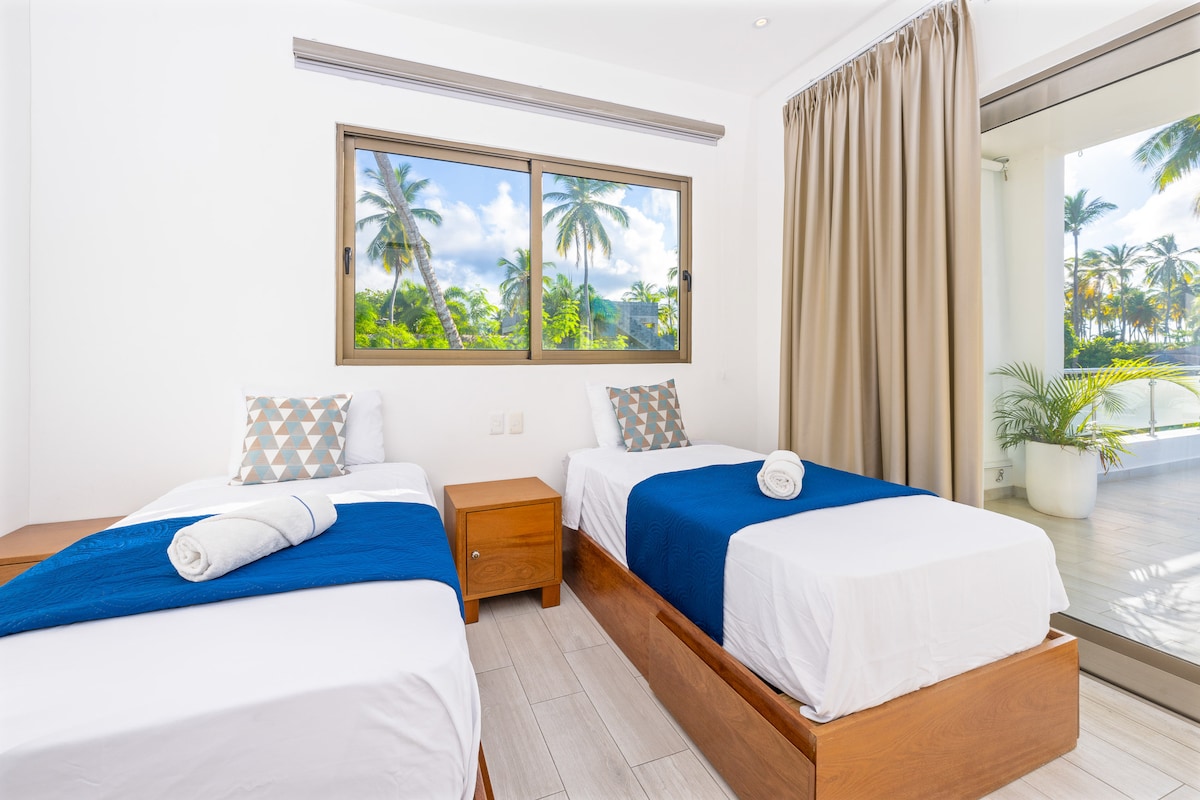 ห้องพักที่มีเตียงแฝด