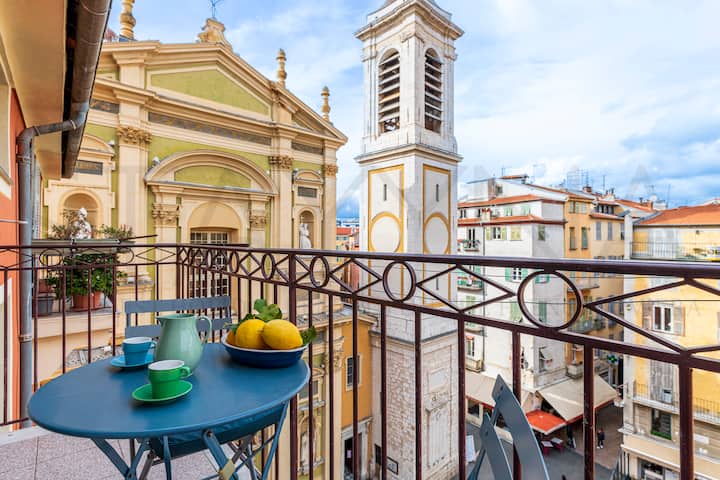 Belle Nuage - Blick Auf Den Place Rossetti - Nizza