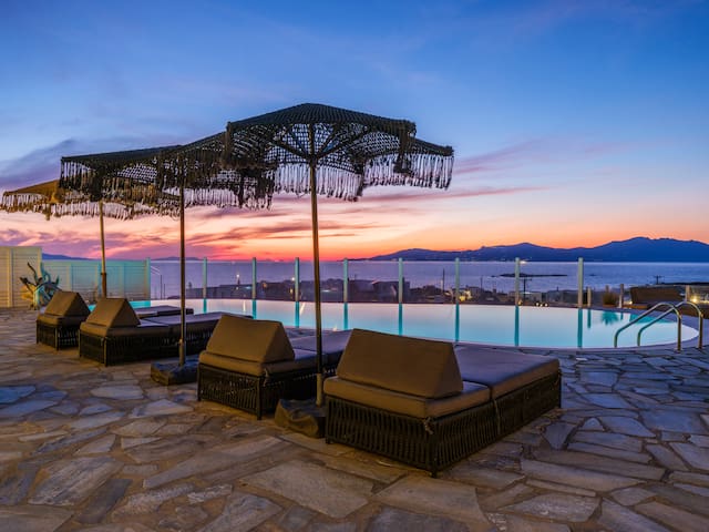 Cosset Villa Boho Chic, Sea&HarbourView, Sunset