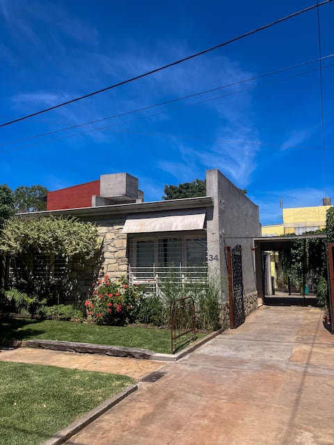House near the lagoon, with pool and garden
