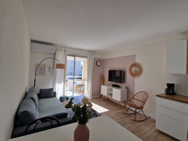 T2 En Bord De Mer +Clim +Garage - La Ciotat