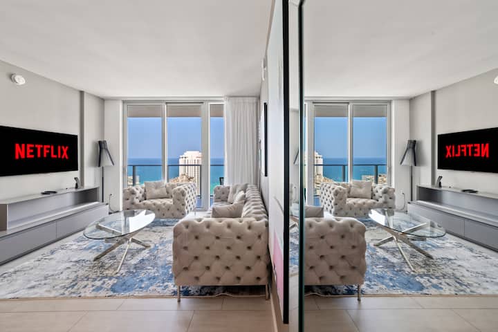 ★★★★★ Direct Ocean View 2bdr/2ba Condo At The Hyde - Hollywood, FL