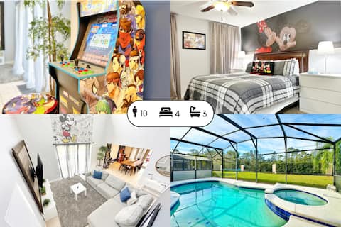 Incredible Thematic Home. Private Pool & SPA 21851