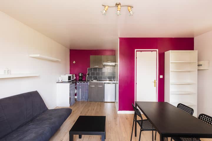 Joli Studio 29m2 Violet - Tréguier