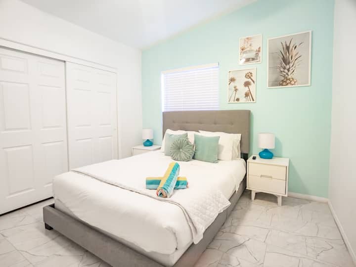 Dhoma e gjumit bruz - krevat dopio "queen"