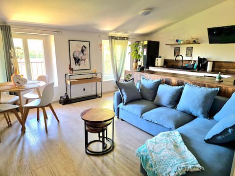 2-bedroom apartment in the countryside