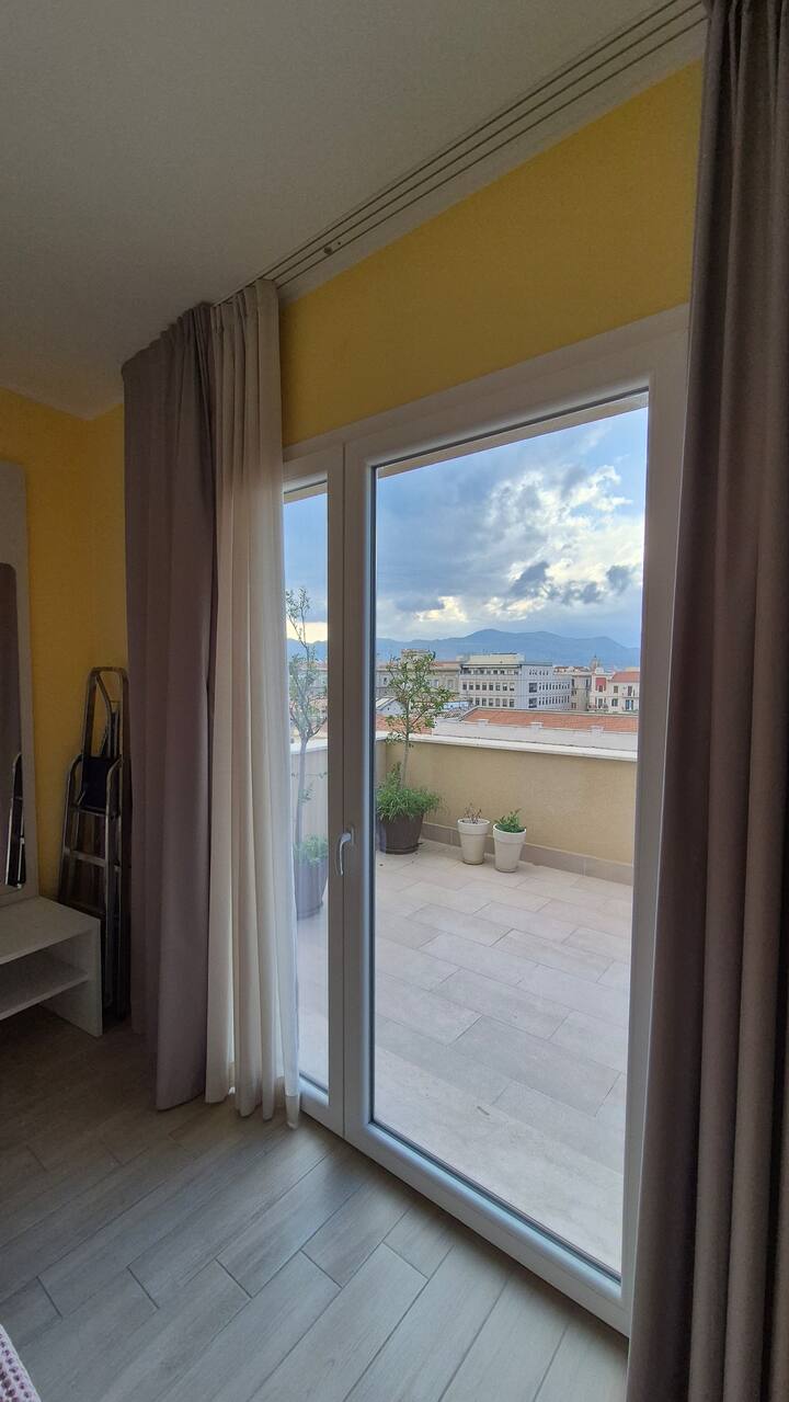 Vista dalla camera da letto 