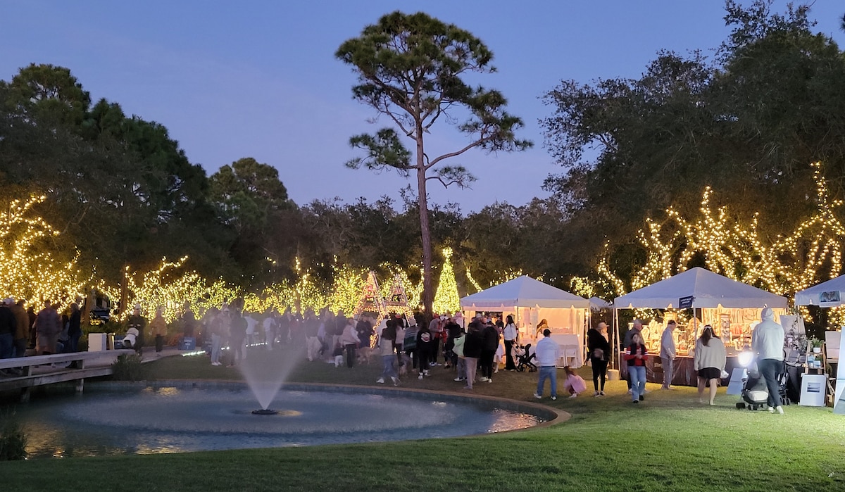 Watercolor Holiday Market Thanksgiving Weekend at Juan Love in Santa Rosa Beach