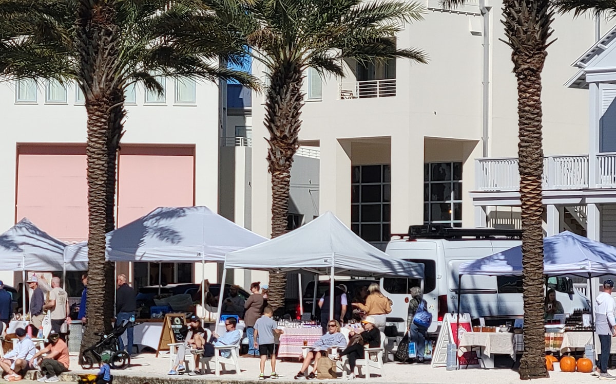 Bike to Seaside Farmers Market on Saturday at Juan Love in Santa Rosa Beach