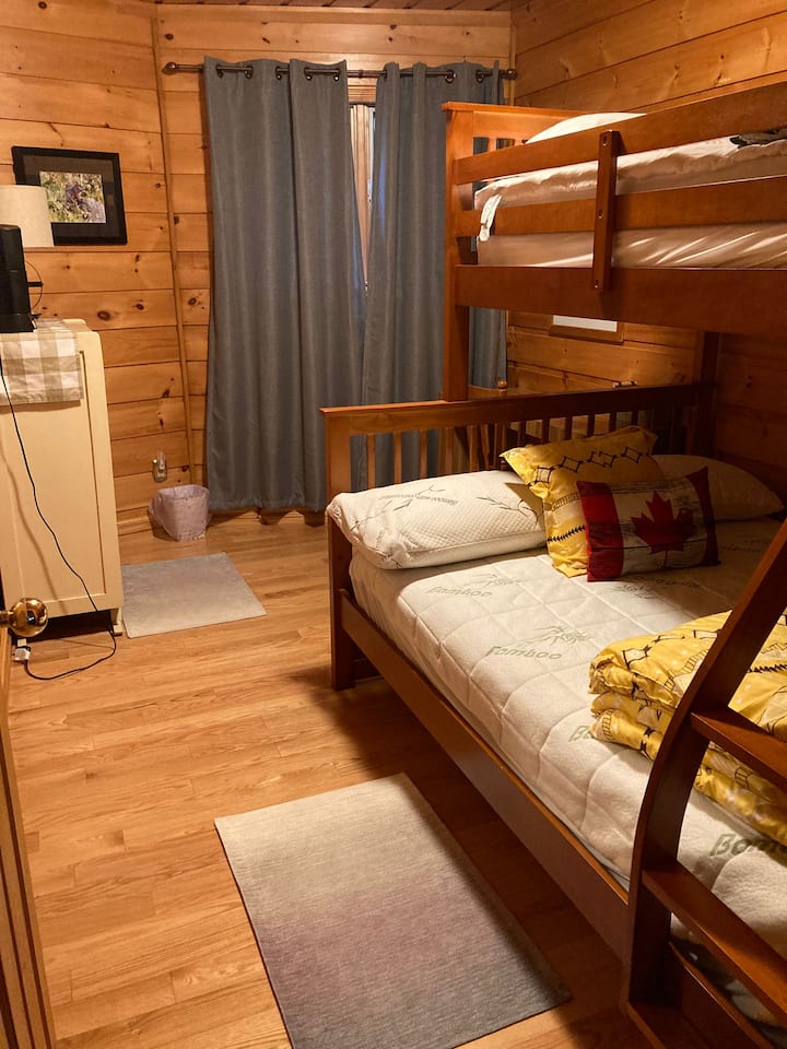 Children's room with bunk bed (sleeps 3). No adults on the top bunk please.