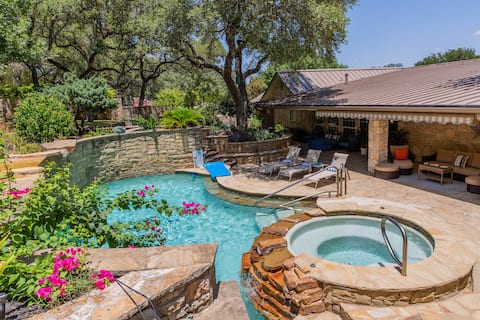 High-End Home. HeatedPool+Spa, 1-Story, Game Room