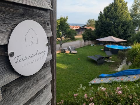 Vacation home "Heimatliebe" with Alpine views