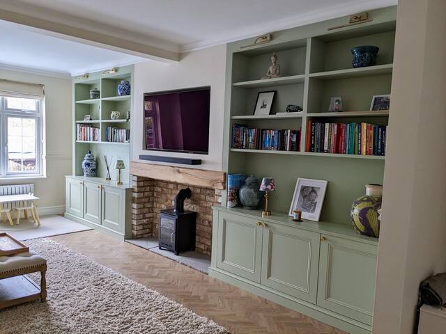 Spacious family home with parking and large garden