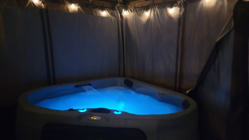 Cozy, private 2bdrm suite with hot tub & sauna