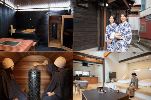 Miyako Villa, Gotoh Islands, Onsen inn with sauna