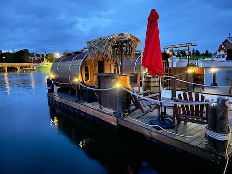 "The Cabernet"Floating Panoramic Wine Barrel