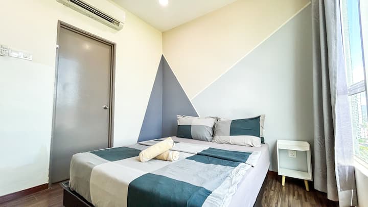 Спалня 2 прилежащи бани 