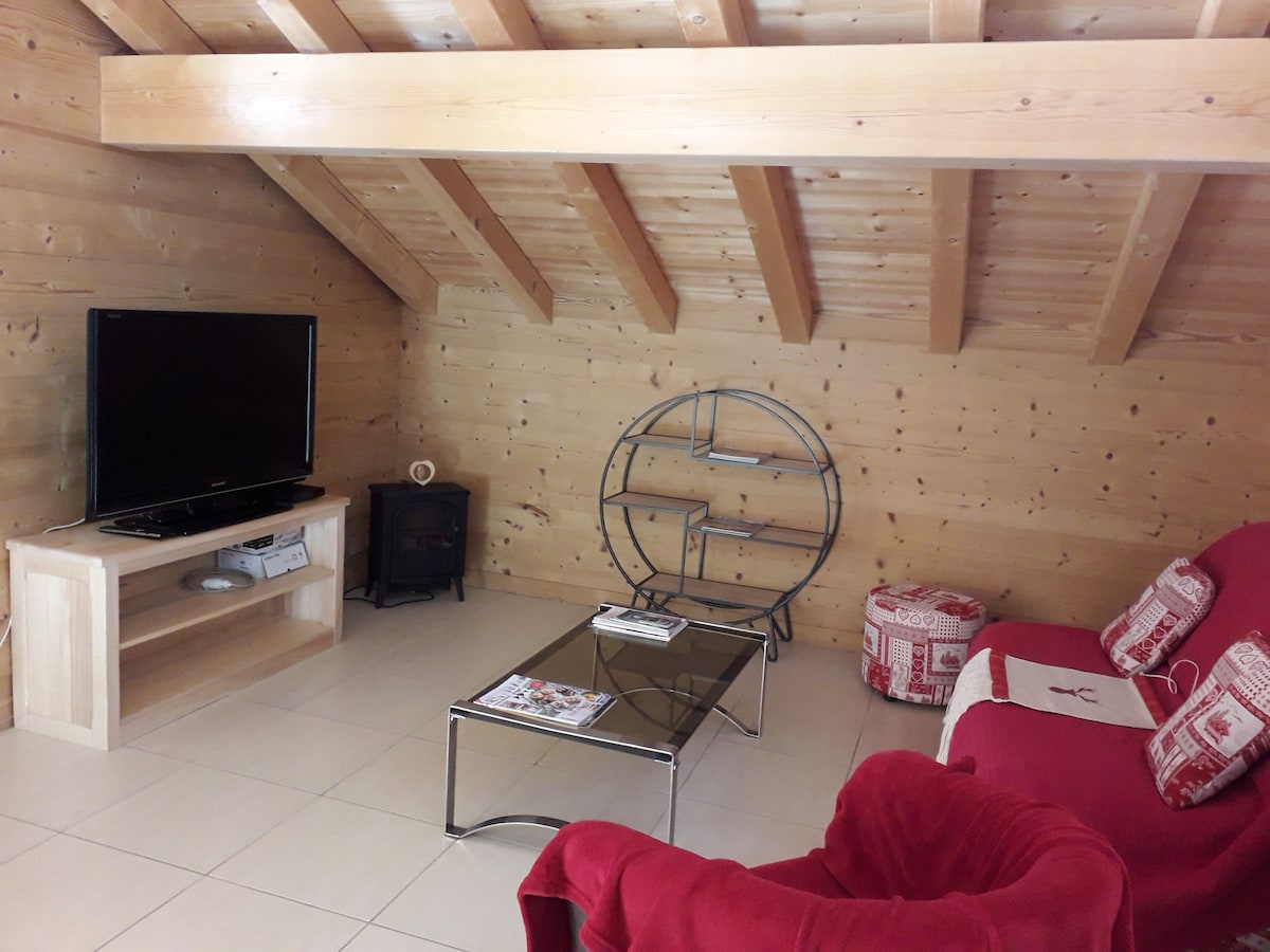 Popular Airbnb listing: Cozy apartment in chalet in Le Grand Bornand