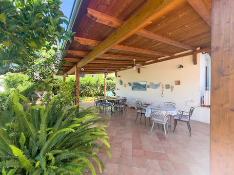Beachfront house