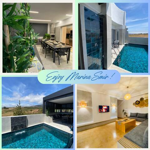 penthouse with private pool 5 MIN to the beach