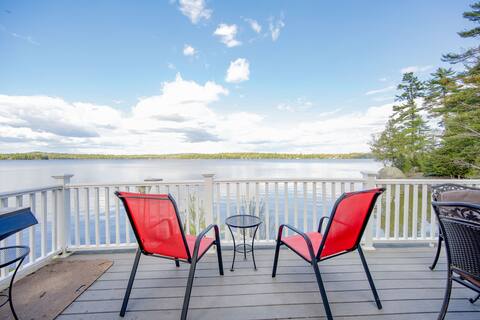 Lake Front-Kayaks-Dock-Fire Pit-Sand Beach-Acadia