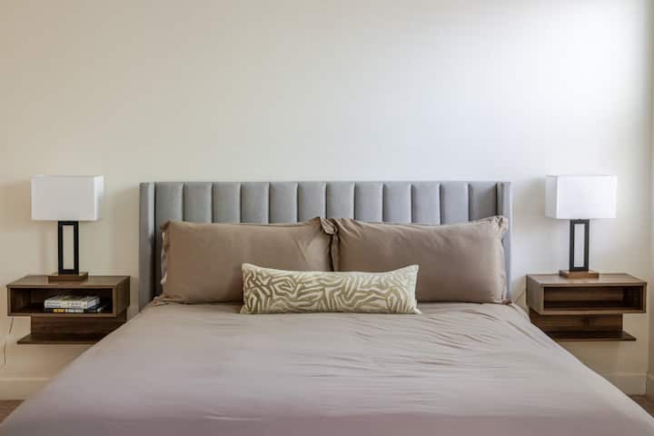 Საძინებელი 1 | კალიფორნიის მეფის საწოლი | 1000 ძარის ფურცლები