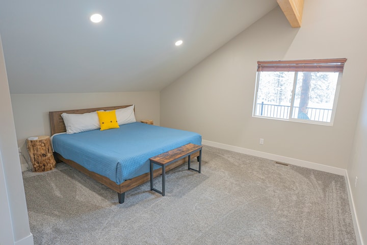 Chumba cha kulala cha ghorofa #5 - 1 King Size Bed + Walk-in Closet, godoro la ziada la sakafu, godoro la hewa