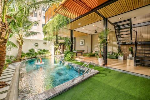 Fen 5BR Tropical Villa - Near Beach * Private Pool