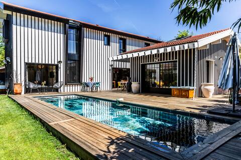 VILLA DES budes 300m from BASSIN ARCACHON BEACH