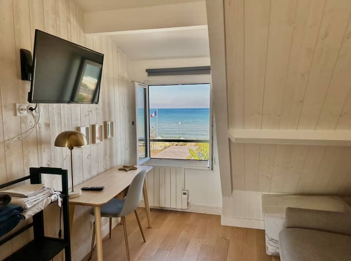 Le Central - Studio Avec Très Belle Vue Mer! - Saint-Aubin-sur-Mer