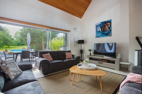 Spacious villa, sauna, 15 min. from Strasbourg