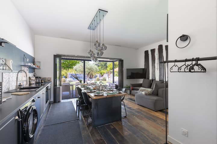 Magnifique Maison Contemporaine Dans Villa Triple - Eygalières