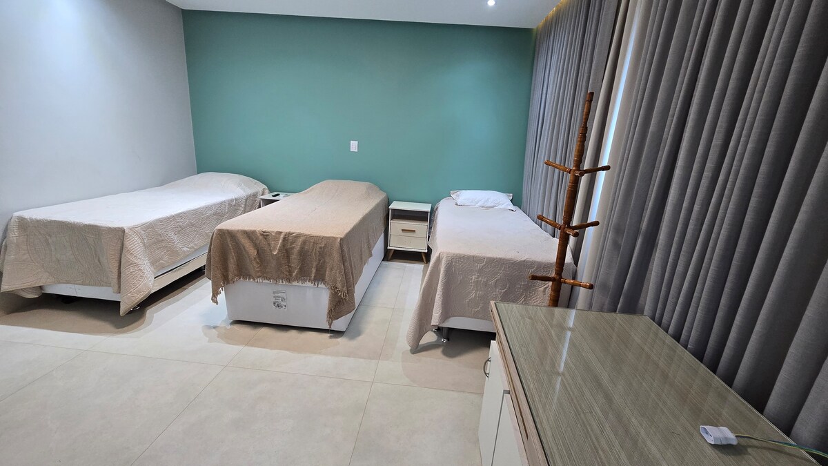 Chumba cha 3: vitanda 3 vya mtu mmoja