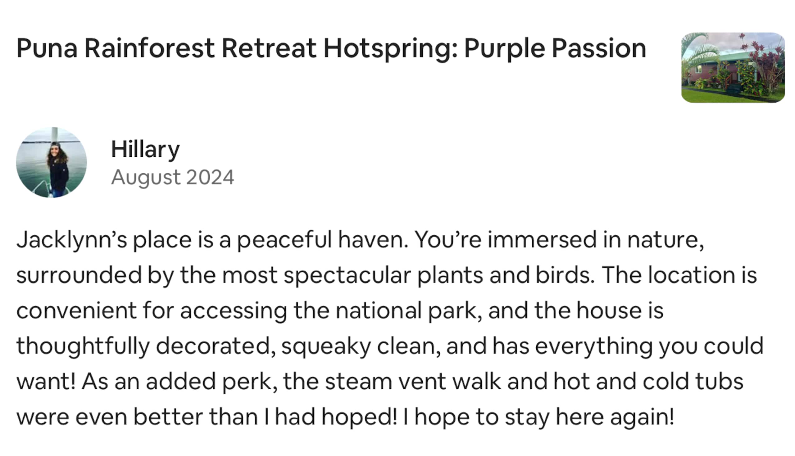 Puna Rainforest Retreat Hotspring: Purple Passion - Photo 4