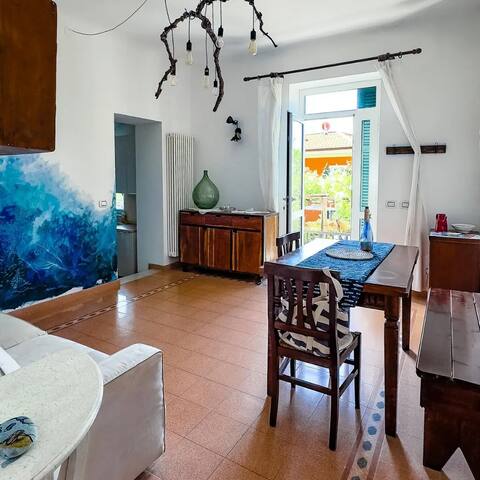 Entire home with 1 bedrooms in Lerici - Apartment under the pulpit of grapes