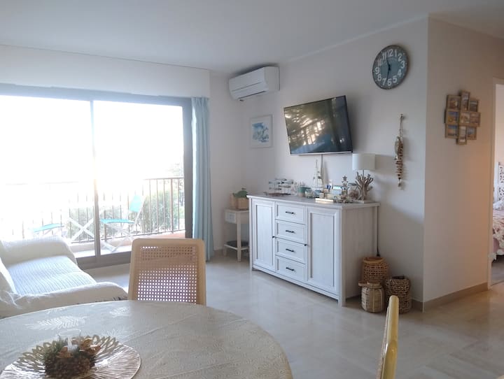 2 P De Charme Avec Piscine, Proche Plages Et Golf. - Mandelieu-la-Napoule
