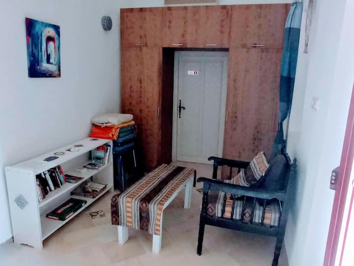 dhomë ndenjjeje e përbashkët për t 'u çlodhur 