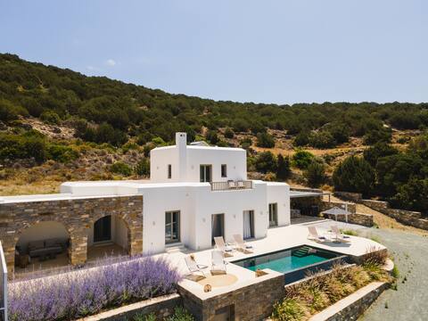 Eneos Villa #2 Pool & Sea View, Paros, Greece