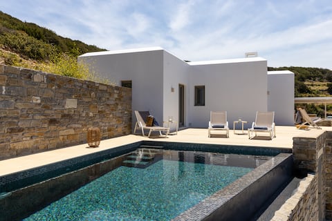 Eneos Villa #1 Pool & Sea View, Paros