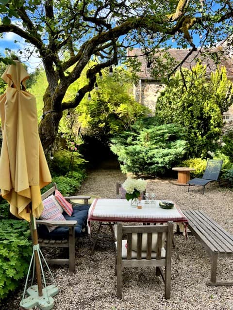 Pretty village house in fountainbleau forest