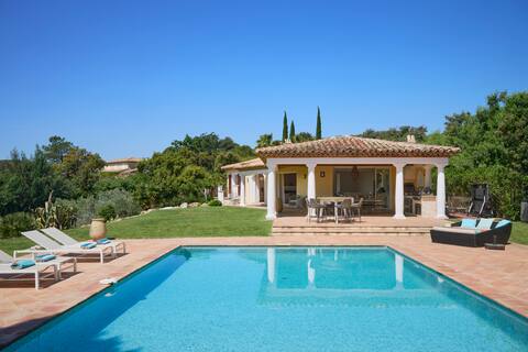 Luxury villa, St tropez, beautiful sea view