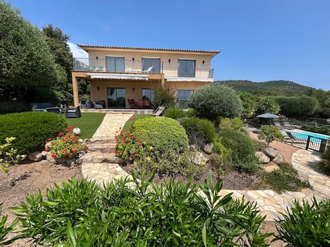 Successful Airbnb property: Large Sea View Villa, 180 m² with Private Pool in Zonza